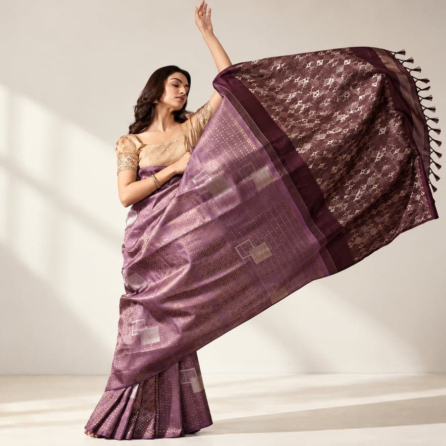 Ajrakh sarees